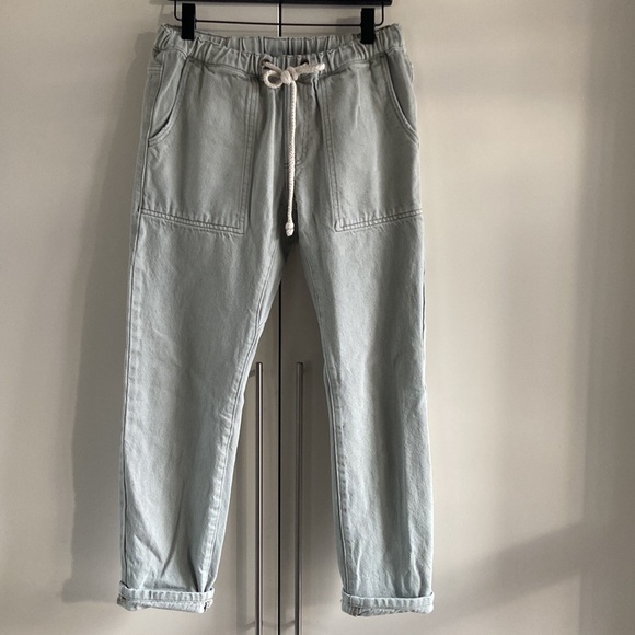 One Teaspoon Shabbies Faded Khaki Boyfriend Jeans - Picture 6 of 15